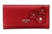 GUESS Women's Liya SLG Slim Clutch Red Handbag