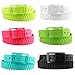 Silicone Golf Belt Chain Link Strap Adjust Buckle One Size Fits All