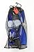 Promate Junior Mask Fins Snorkel Set for Kids, Blue, SM