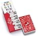 Made With Tone, Piano Chords Flash Cards, a Gift for Music Lovers and Beginner Musicians! All The Major Chords and Notes for Keyboard!