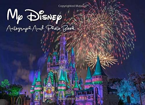My Disney Autograph & Photo Book: Fireworks Capture all of the Disney magic in this autograph book with space for 45 character signatures and photos ... including Disney World and Disneyland Parks.