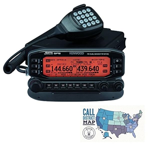 Kenwood Radio móvil, 2 m/70 cm, 50 W, + GPS