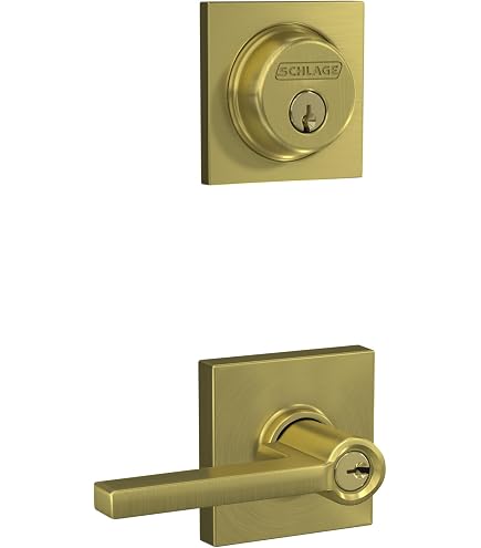 Schlage B60 N GRW 608 Deadbolt With Greenwich Trim, Keyed 1 Side...
