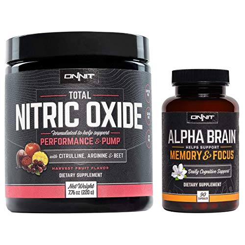 ONNIT Nootropic + Preworkout Stack - Alpha Brain