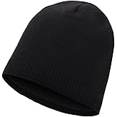 LEAKDRY Waterproof Beanie,Knit Thermal Insulated Beanie,Fleece Lined Hat,Windproof Causal Cold Weather Winter Hat for Ski