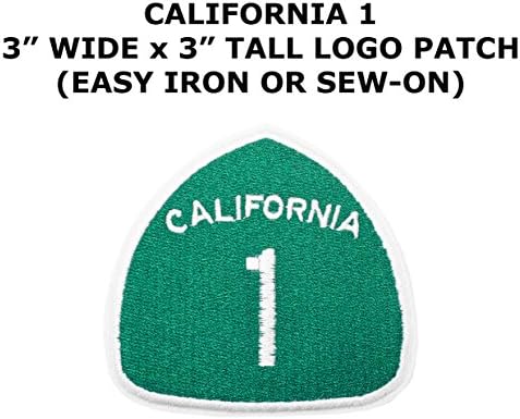 California 1 Travel Dreams Life of Adventure National Park Souvenir Vacation Family Friends BFF Hiking Camping Outdoors Theme Cosplay DIY Decorative Embroidered Sew or Iron-on Patch By US Family Brand