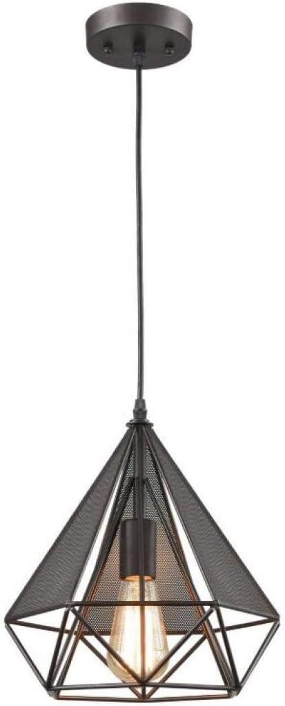 Araña de hierro retro moderna sala de estar minimalista porche