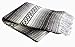 Del Mex Classic Mexican Blanket, Large Authentic Woven Falsa Throw (70