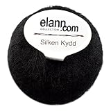 elann Silken Kydd Yarn | 5 Ball Bag | Pure Black-02