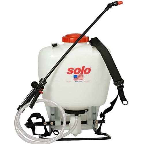 Solo 425-Deluxe 4-Gallon Professional Piston Backpack Sprayer with Deluxe Padded Straps