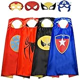 Roko Outdoor Toys for 3-10 Year Old Boys, Fun Cool Super Hero Capes Costumes for Kids Christmas Birthday Presentschristmas Xmas Stocking Stuffers