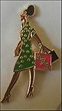 Alpha Kappa Alpha Sorority Lady Diva Lapel Pin