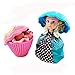 Evursua 2 Pack Transform Cupcake Doll with Surprise,Scented Mini Princess Dolls,Magic Gift Toys for 3 Year Old Girls (2 Pack)