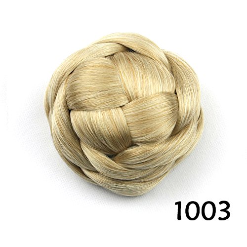 New Hair Pieces Bun Chignon Braided Hair Scrunchie Bun Extensions