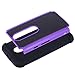 Moto G (3rd Gen) Case, LK [Shock Absorption] Hybrid Dual Layer Armor Defender Protective Case Cover for Motorola Moto G 3rd Generation 2015 (Purple)