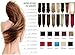 S-noilite 17-26 Inches(43-66cm) 8pcs Long Full Head Clip in Hair Extensions Sexy Lady Fashion Choice 13 Colors (24