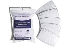 MANILUCK PM 2.5 Filters Activated Carbon 5 Layers Replacable (50 PCS) ¡­