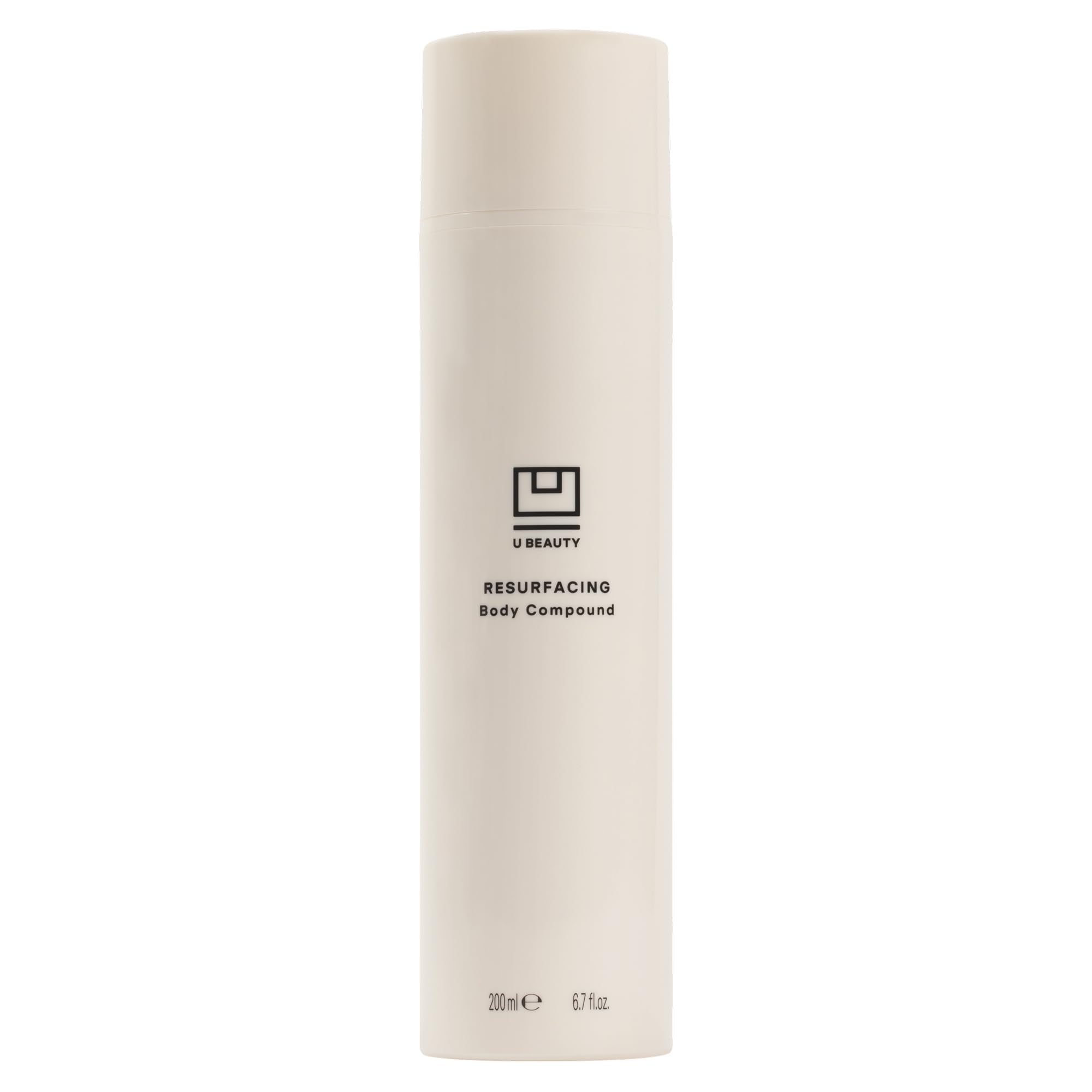U Beauty Resurfacing Body Compound - Firming AHA & Retinol Serum, Phytic, Lactic & Glycolic Acids Tackle Keratosis Pilaris & Uneven Texture - Shea Butter & Papain for Hydrated Soothed Skin - 6.7 Fl Oz