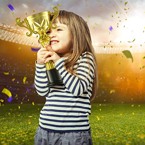 Prextex 10Inch Gold Cup Award Trophy for Trophy Awards and Party