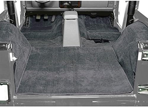 Seatz Deluxe Cut Pile Carpet Kit, Complete, Charcoal