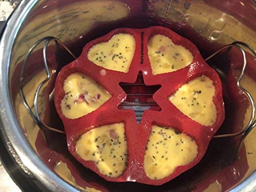 Silicone Pressure Cooker And Oven Heart Bite,Cupcake,Muffin,Pancake Molds - Thumbnail 5