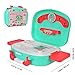 Kids Doctor Kit Pretend Play Set with Working Platform Case, Durable 19 Pieces of Heartbeat, Injecting Dentist Doctor Set for Kids Girls Boys