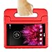 BMOUO Kids Case for LG G Pad X 8.0 - Carry Handle Child Stand Holder EVA Foam Shock Proof Case Cover for LG G Pad X 8.0 Inch V-520/V-521 Tablet (Red)