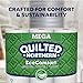 Quilted Northern EcoComfort Toilet Paper, 9 Mega Rolls, 2-Ply