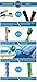 FOCUSAIRY 50 Feet Expanding Heavy Duty Expandable Strongest Garden Water Hose with Shut Off Valve Solid Brass Connector and 8-pattern Spray Nozzle (50 Feet, Blue)