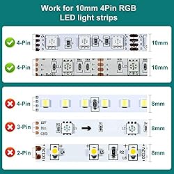 iCreating 16.4ft RGB LED Wire 22 AWG, 4Pin RGB Wire