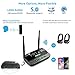 [Upgrade] Bluetooth 5.0 Transmitter Receiver 265FT Long Range 3 in 1 Bluetooth Audio Adapter AptX LL & AptX HD, Optical RCA AUX 3.5mm for TV PC Home Stereo Headphone/Speaker, USB Rechargeablethumb 4