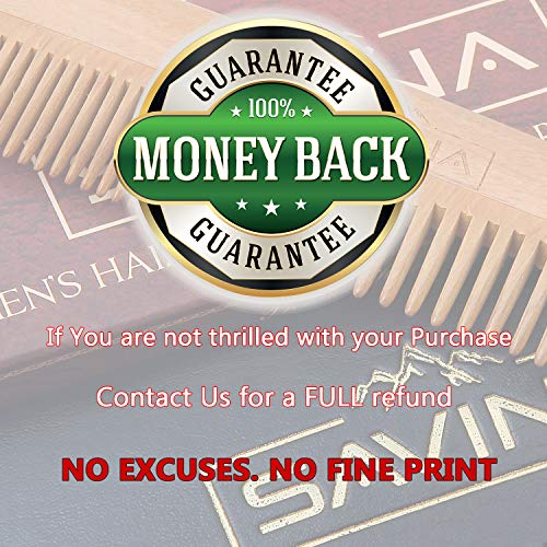 image for Comb For Men - Hair & Beard Comb with Fine & Medium Tooth - Anti-Stati