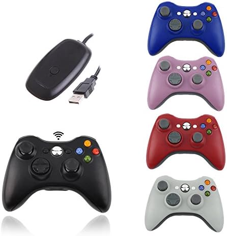 Digital Blade USB Wired Controller Wireless Controller for Windows &amp; Xbox 360 Console (Wireless, Pink)