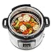 Aozita Steamer Basket for Instant Pot Accessories 5,6,8 qt Pressure Cooker with Removeable Dividers, Rack, Streaming Recipe and Cleaning Cloth