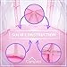 Campela Pink Princess Tent Teepee Castle Girls Large Playhouse - Kids Dream Play Tents with Star Lights for Children Indoor and Outdoor Games 55'' x 53'' (DxH)