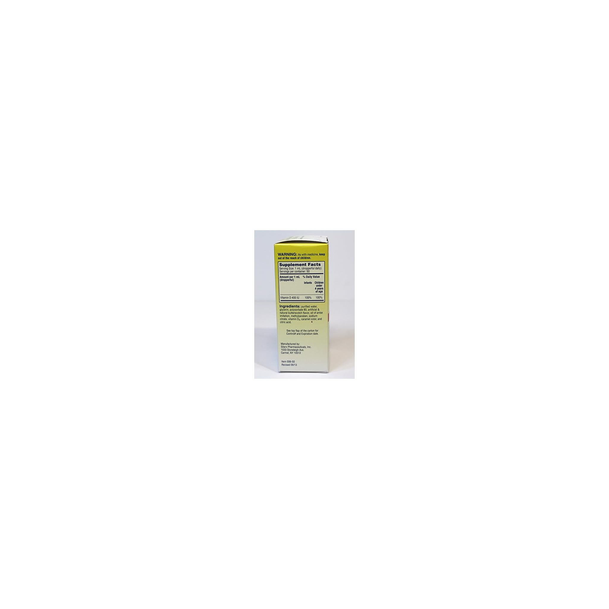 Infants Aqueous Vitamin D Oral Drops 400IU/ml 2Pak (2 x