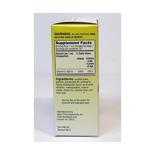 Infants Aqueous Vitamin D Oral Drops 400IU/ml 2Pak (2 x