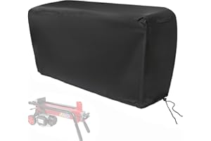 YHINGG Log Splitter Cover Waterproof 900D Oxford Cloth 37.8" x 11.8" x 19.3" Suitable for 5-9 ton Gas or Electric Log splitters Weather-Resistant Wood Splitter Cover (5-9 Ton)