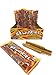 Lucas skwinkles Flavor Piña (Pineaple) with Gusanos Tamarind Flavor Sauce, 0.85 oz, 12 package box