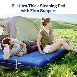 OGERY Sleeping Pad for Camping, 6" Extra-Thick