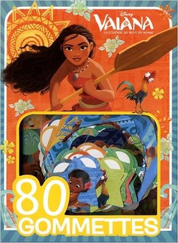 Vaiana Mes 80 Gommettes Disney French Edition 9782016268582 Amazon Com Books