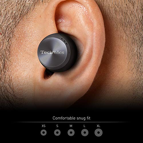 Technics-True-Wireless-Earbuds-with-Industry-Leading-Noise-Cancelling-Bluetooth-Earbuds-Dual-Hybrid-Technology-Hi-Fi-Sound-Compact-Design-Alexa-Compatible-EAH-AZ70W-K-Black