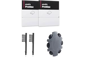 ELONVOC Prowax MiniFit Replacement Wax Filters - Hearing Aid Wax Guards for Oticon ProWax MiniFit Hearing Aid Supplies Cleaning Tools Included (2)