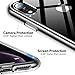 Gorilla Gadgets Hybrid Clear 9H Tempered Glass Case Designed for iPhone Xs Max (6.5 in), Reinforced Corner TPU Cushion, Scratch Resistant, Shock Absorption Protective Case, Crystal Clear