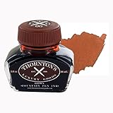 Thornton's Luxury Goods Fountain Pen Ink Bottle, 30ml (Brown)