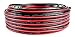 Audiopipe 18 Gauge Speaker Zip Wire (100 Feet) – Primary Bonded Red & Black Speaker Cables - Durable Stranded Speakers Wire for Car Audio, Automotive, Home Theatre and Trailer Harness Wiring