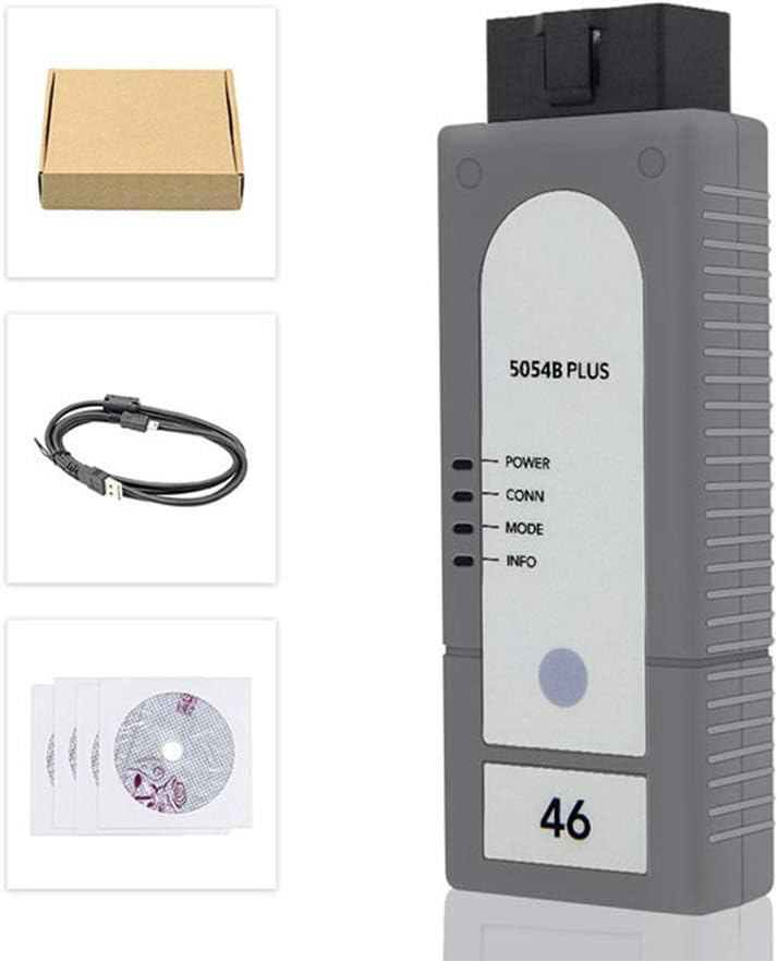 ROWEQPP VAS 5054A Plus ODIS V4.3.3 / V4.4.10 Full Chip OKI OBD2 Diagnostic Tool vas 5054 Plus Support UDS Protocol with keygen