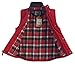 Gioberti Boys Buttoned Full Zip Lined Solid Padded Vest