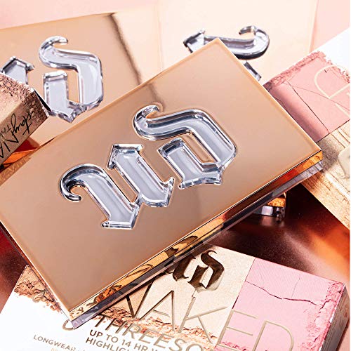 Urban Decay Stay Naked Threesome Palette, Naked Bronzer, Highlighter