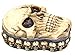 Bellaa 26775 Skull Box Ossuary Trinket Jewelry Stash Candy 5 inch